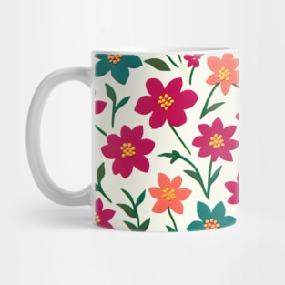 Hawaiian Floral Symphony Mug